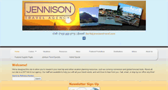 Desktop Screenshot of jennisontravel.com